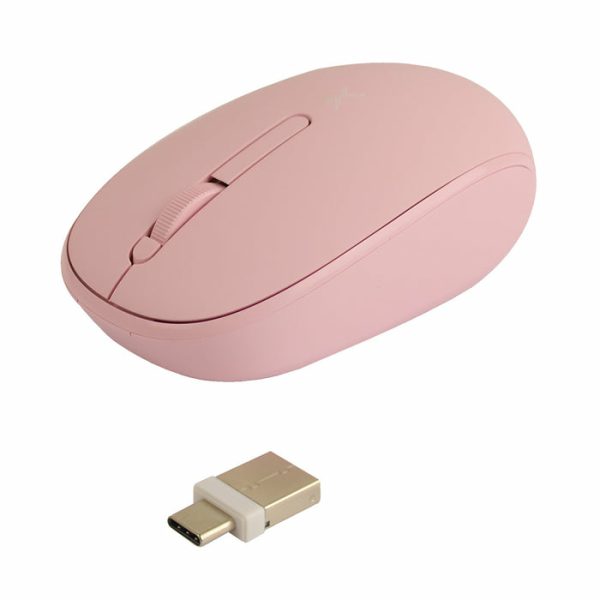 Perfect Choice PC-045182 ratón Universal Ambidiestro RF Wireless + USB Type-C 1000 DPI - Imagen 2