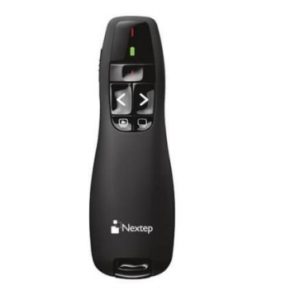 Nextep NE-420 apuntador inalámbrico IR Negro