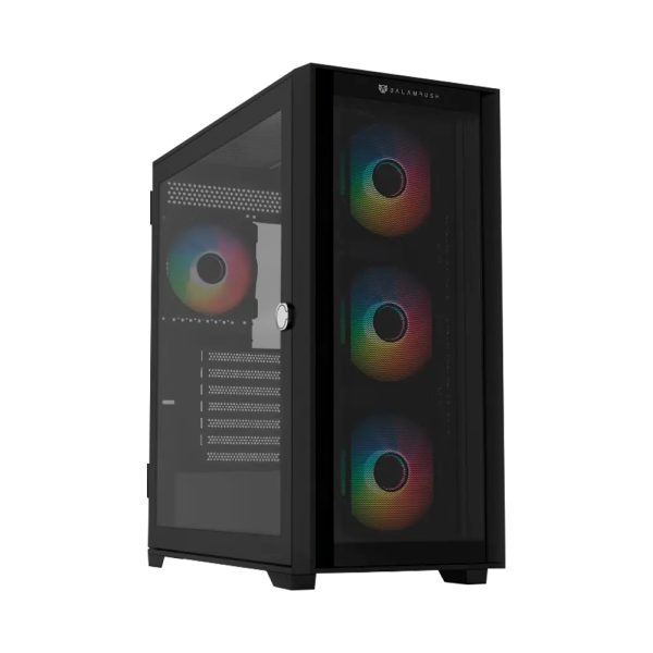Balam Rush BR-938754 gabinete de computadora Escritorio Negro