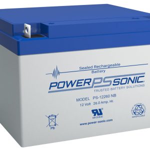 Power-Sonic PS-12260F2 batería para sistema UPS Sealed Lead Acid (VRLA) 12 V 26 Ah