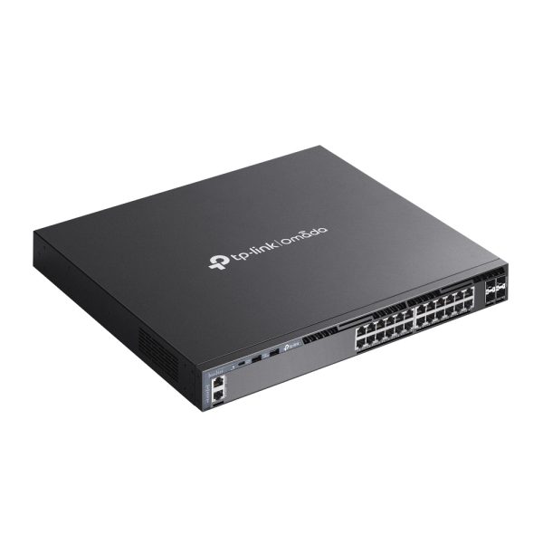TP-Link Omada SG6428X dispositivo de redes Gestionado L3 Gigabit Ethernet (10/100/1000) 1U Negro - Imagen 4