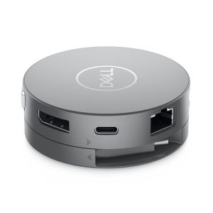 DELL DA310 Alámbrico USB 3.2 Gen 2 (3.1 Gen 2) Type-C Plata