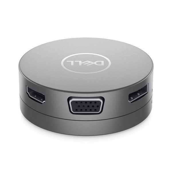 DELL DA310 Alámbrico USB 3.2 Gen 2 (3.1 Gen 2) Type-C Plata - Imagen 3