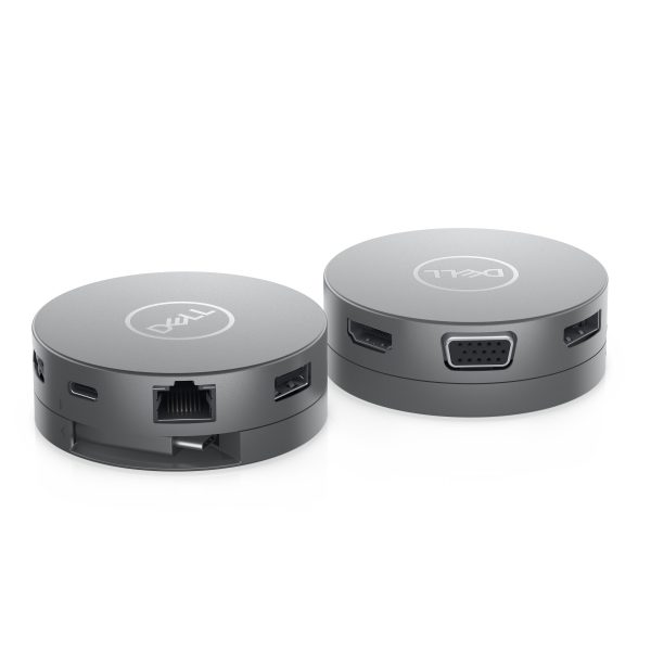 DELL DA310 Alámbrico USB 3.2 Gen 2 (3.1 Gen 2) Type-C Plata - Imagen 4
