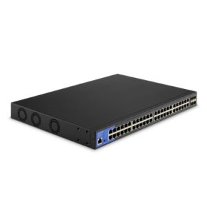 Linksys LGS352MPC dispositivo de redes Gestionado L3 Gigabit Ethernet (10/100/1000) Energía sobre Ethernet (PoE) 1U Negro