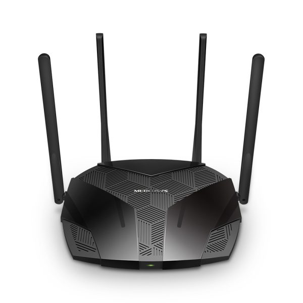 Mercusys MR70X router inalámbrico Gigabit Ethernet Doble banda (2,4 GHz / 5 GHz) Negro
