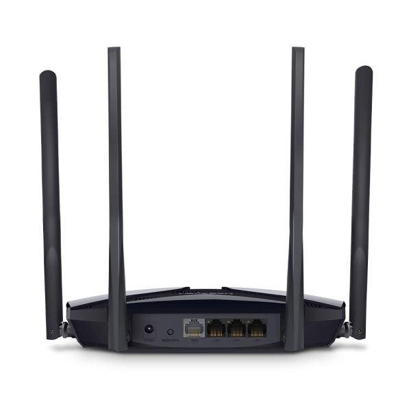 Mercusys MR70X router inalámbrico Gigabit Ethernet Doble banda (2,4 GHz / 5 GHz) Negro - Imagen 3
