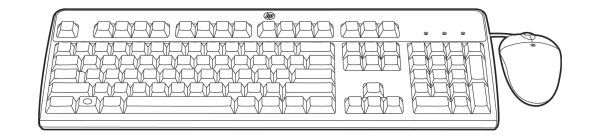 HPE 631341-B21 teclado Ratón incluido USB QWERTY Inglés Negro - Imagen 2