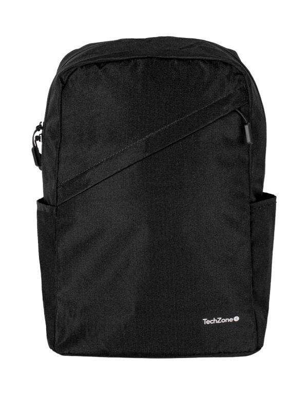 TechZone TZLBP43015B-N mochila Mochila casual Negro Poliéster - Imagen 4