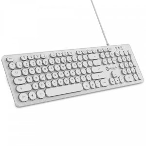 Getttech GTI-28201B teclado Hogar USB Blanco