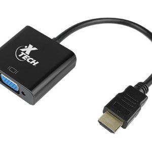 Xtech XTC-363 adaptador de cable de vídeo VGA (D-Sub) HDMI