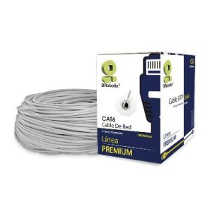 BRobotix 065810 cable de red Gris 100 m Cat6 U/UTP (UTP)