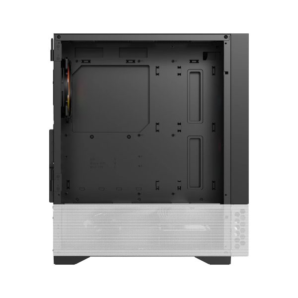 Balam Rush Nitrox Crystal 5500 CBW Midi Tower Negro, Blanco - Imagen 3