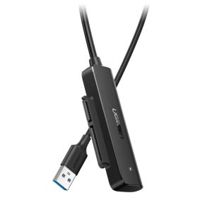Ugreen 70609 caja para disco duro externo Cubierta de disco duro/SSD Negro 2.5"