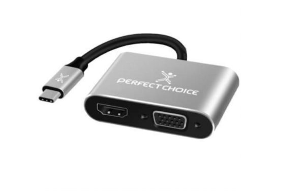 Perfect Choice PC-101284 adaptador gráfico USB 4096 x 2160 Pixeles Negro - Imagen 2