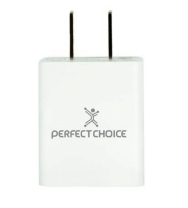 Perfect Choice PC-240372 cargador de dispositivo móvil Universal Blanco USB Cargador inalámbrico Carga rápida Interior - Imagen 2