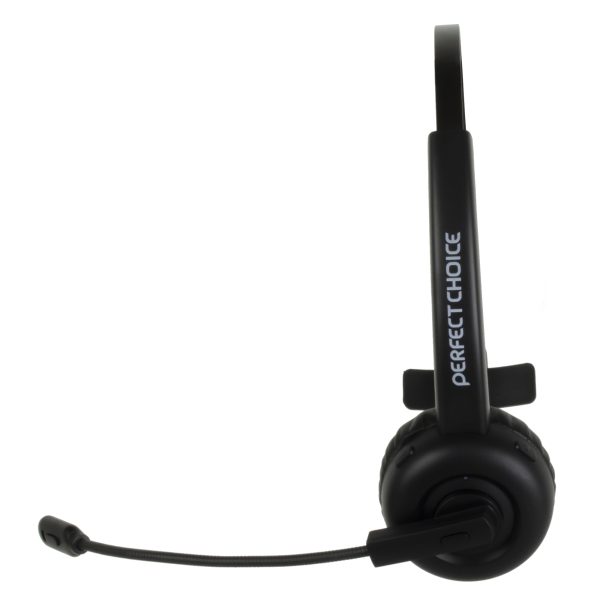 Perfect Choice PC-116882 audífono y auriculare Auriculares Inalámbrico Diadema Oficina/Centro de llamadas USB Tipo C Bluetooth Negro - Imagen 3