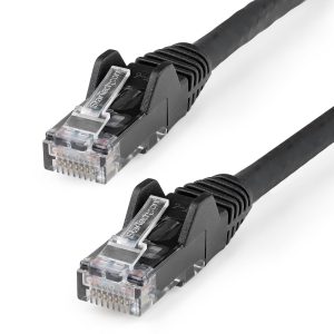 StarTech.com N6LPATCH50CMBK cable de red Negro 0.5 m Cat6 U/UTP (UTP)