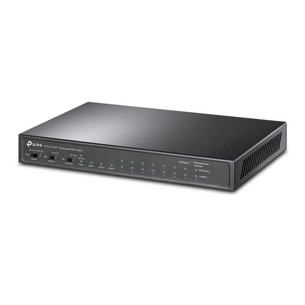 TP-Link TL-SL1311MP dispositivo de redes No administrado Fast Ethernet (10/100) Energía sobre Ethernet (PoE) Negro - Imagen 2