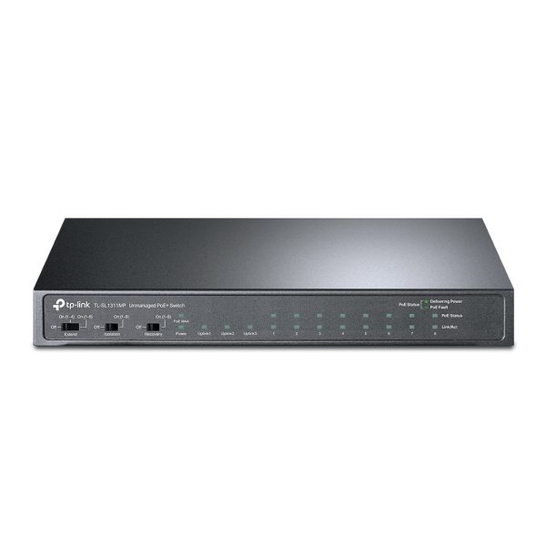 TP-Link TL-SL1311MP dispositivo de redes No administrado Fast Ethernet (10/100) Energía sobre Ethernet (PoE) Negro - Imagen 4