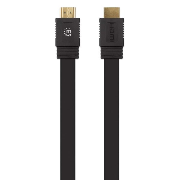 Manhattan Cable HDMI plano de Alta Velocidad con Ethernet - Imagen 4