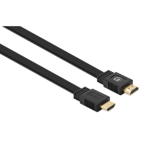 Manhattan Cable HDMI plano de alta velocidad con Ethernet - Imagen 2