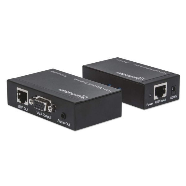 Manhattan Extensor VGA Cat5/ 5e/6 - Imagen 3