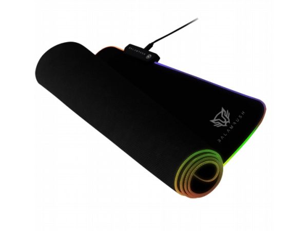 Balam Rush BR-931434 alfombrilla para ratón Cojín de ratón para Juegos Negro - Imagen 2
