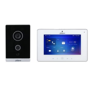 Dahua Technology DHI-KTW01 sistema de intercomunicación de video 2 MP 17.8 cm (7") Negro, Blanco
