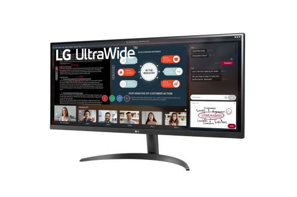 LG 34WP500-B monitor de computadora 86.4 cm (34") 2560 x 1080 Pixeles UltraWide Full HD LED Negro - Imagen 2
