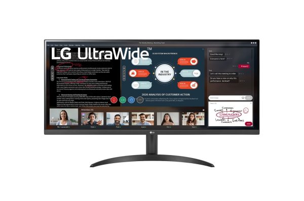 LG 34WP500-B monitor de computadora 86.4 cm (34") 2560 x 1080 Pixeles UltraWide Full HD LED Negro