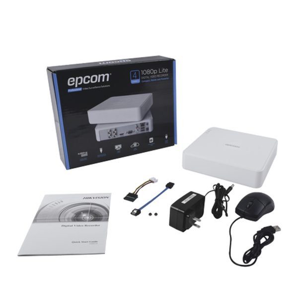 Epcom S04-TURBO-G2/A videograbadora digital Blanco - Imagen 4