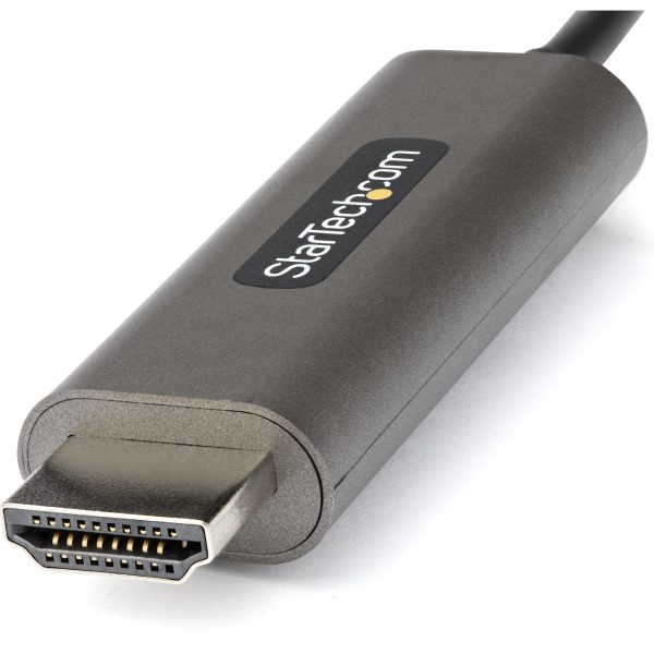 StarTech.com Cable USB-C a HDMI de 5m 4K 60Hz con HDR10 - Cable Adaptador de Video Ultra HD USB Tipo-C a HDMI 2.0b 4K - Convertidor HDR USB C a HDMI para Monitor/Pantalla - DP 1.4 Modo Alt HBR3 - Imagen 2