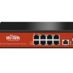 Wi-Tek WI-PMS310GF-ALIEN dispositivo de redes Gestionado L2 Gigabit Ethernet (10/100/1000) Energía sobre Ethernet (PoE) Negro, Naranja