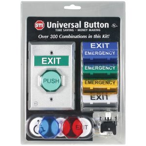 STI UB-1 botón de salida Alámbrico