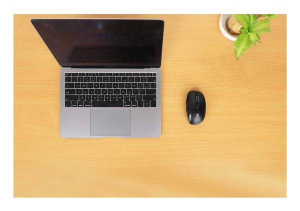 Manhattan Nanorreceptor USB-A, seis botones con rueda de desplazamiento, 800/1200/1600 ppp, contorno agradable para la muñeca, negro - Imagen 2
