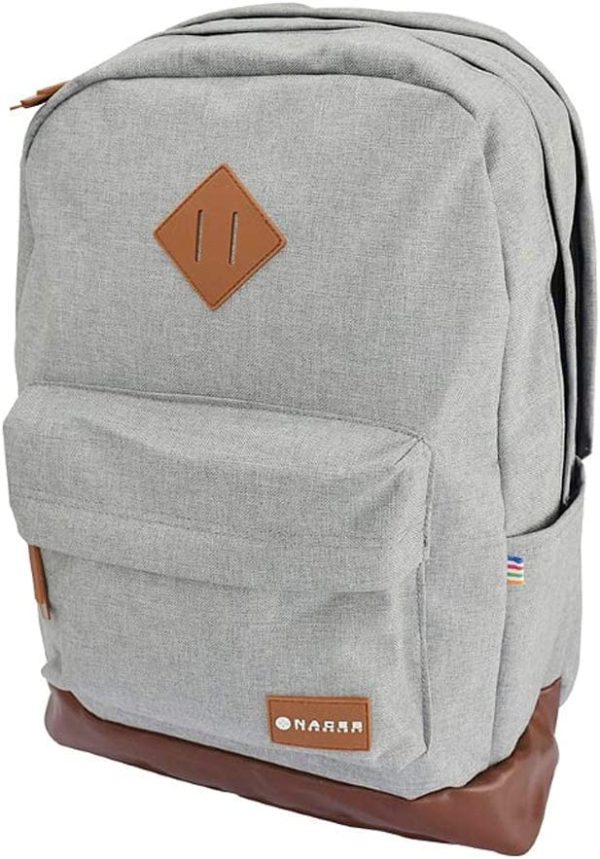 Naceb Technology NA-0403G maletín para laptop 38.1 cm (15") Mochila Gris - Imagen 2