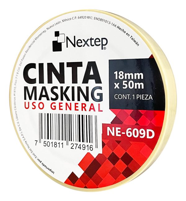 Nextep NE-609D cinta adhesiva de papelería o oficina 50 m Beige 1 pieza(s)