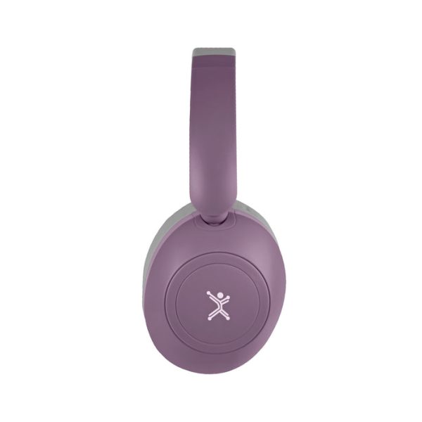 Perfect Choice PC-117124 audífono y auriculare Audífonos Inalámbrico y alámbrico Diadema Música Bluetooth Púrpura - Imagen 4