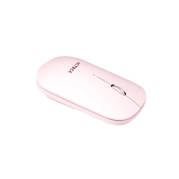 Acteck Creator Virtuos Silk MK720 teclado Ratón incluido Universal Bluetooth Español Rosa, Blanco - Imagen 4
