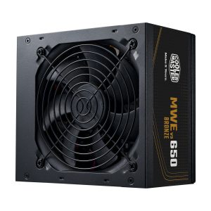 Cooler Master MWE Bronze 650 V3 unidad de fuente de alimentación 650 W 24-pines ATX ATX Negro