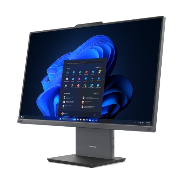 Lenovo ThinkCentre neo 50a Intel® Core™ i5 i5-13420H 68.6 cm (27") 1920 x 1080 Pixeles Pantalla táctil PC todo en uno 16 GB DDR5-SDRAM 1 TB SSD Windows 11 Pro Wi-Fi 6 (802.11ax) Gris - Imagen 2