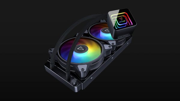 Ocelot Gaming OEL-240 sistema de refrigeración de computadora Procesador Kit de enfriamiento líquido 12 cm Negro 1 pieza(s)