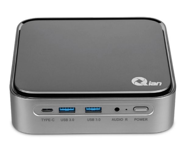 Qian QII-11515 PC/estaciòn de trabajo Intel® Core™ i5 i5-1135G7 16 GB DDR4-SDRAM 512 GB SSD Windows 11 Pro Mini PC Gris