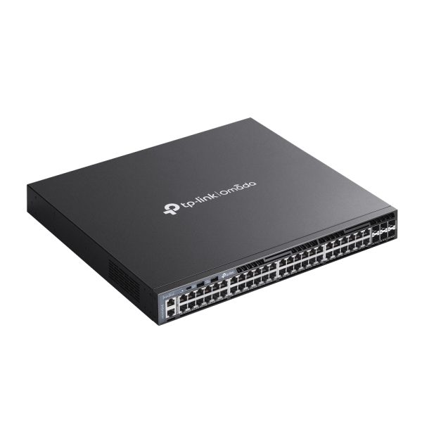 TP-Link Omada SG6654X dispositivo de redes Gestionado L3 Gigabit Ethernet (10/100/1000) 1U Negro - Imagen 4