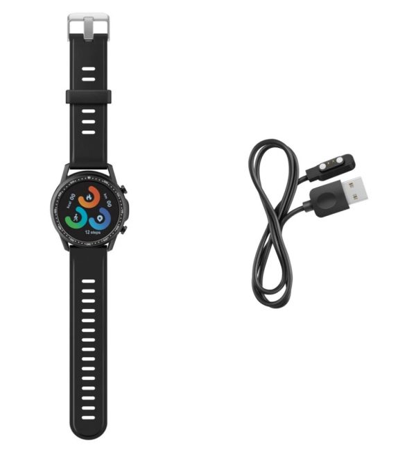 Steren SW-300 reloj inteligente y deportivo 3.3 cm (1.3") Digital Pantalla táctil Negro - Imagen 4