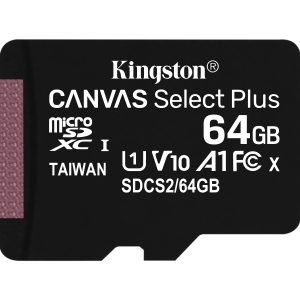 Kingston Technology Canvas Select Plus 64 GB MicroSDXC UHS-I Clase 10