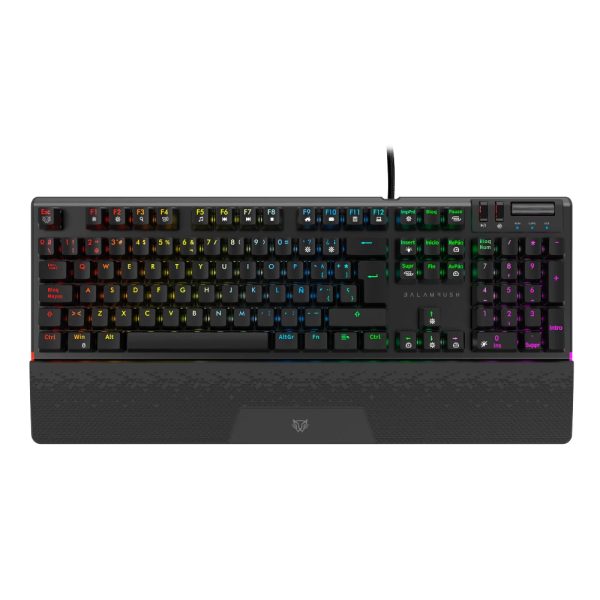 Balam Rush BR-936781 teclado Juego USB Negro