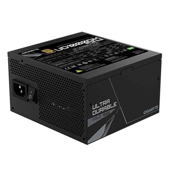 GIGABYTE UD1000GM PG5 unidad de fuente de alimentación 1000 W 20+4 pin ATX ATX Negro - Imagen 4