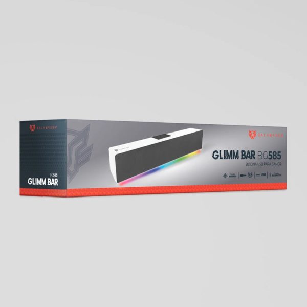 Balam Rush Glimm Bar BG585 De 1 vía Blanco Inalámbrico y alámbrico 10 W - Imagen 3